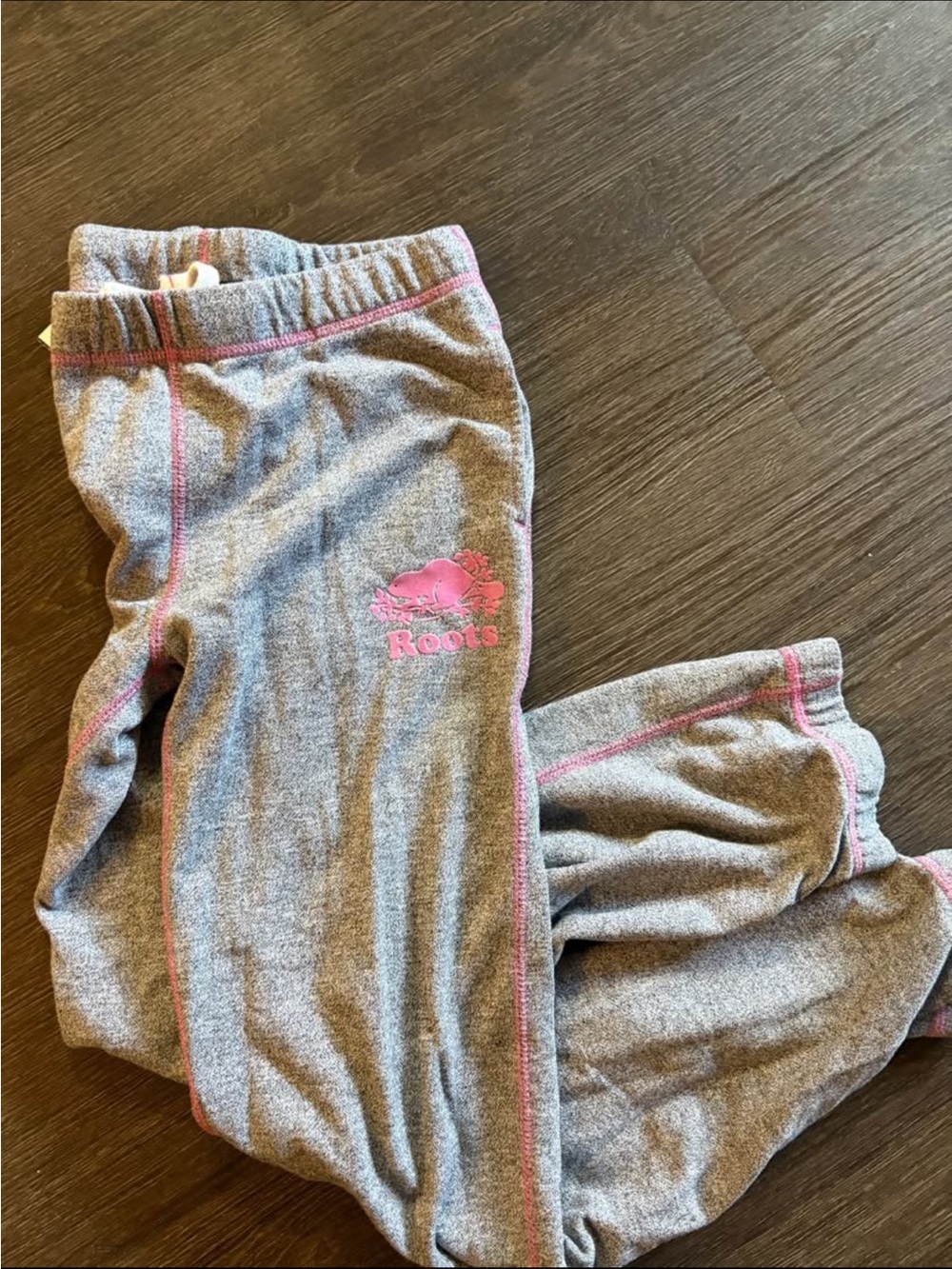Roots Girls' Grey Sweatpants (Large)